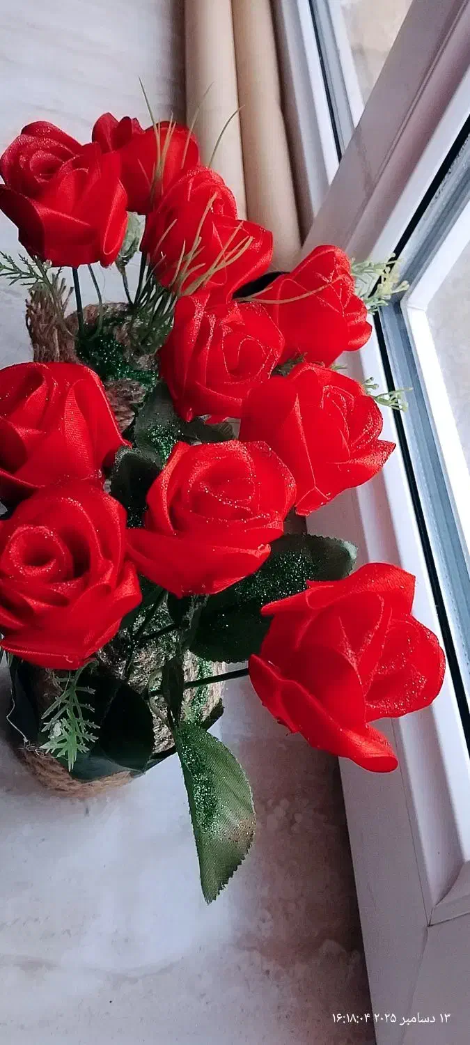 گل باکس روبانی|گل مصنوعی|بوکان, |دیوار