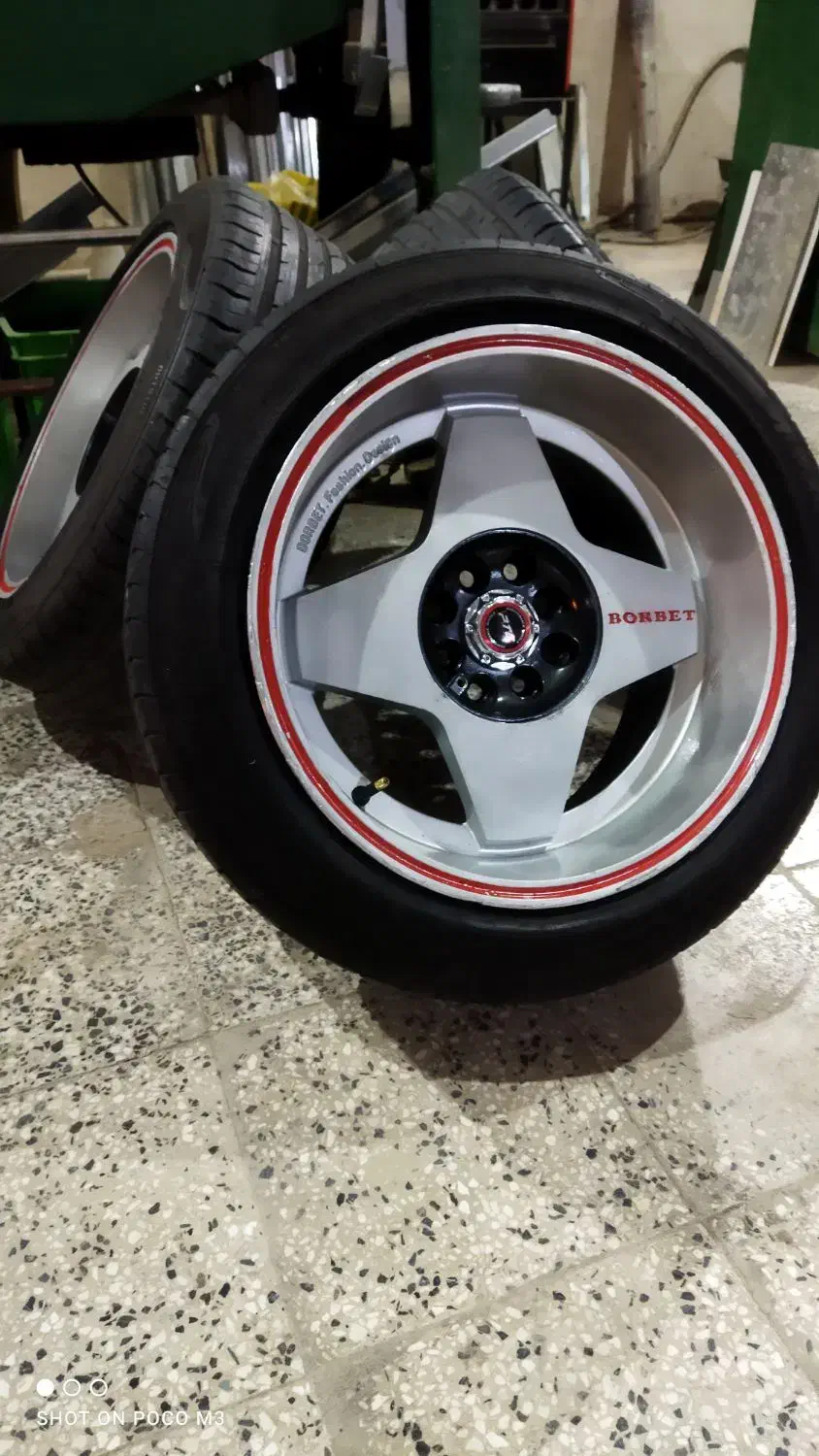 ۴حلقه رینگ ولاستیک اسپرت حرفه ای دوسایز۱۶،فریدن|قطعات یدکی و لوازم جانبی|داران, |دیوار