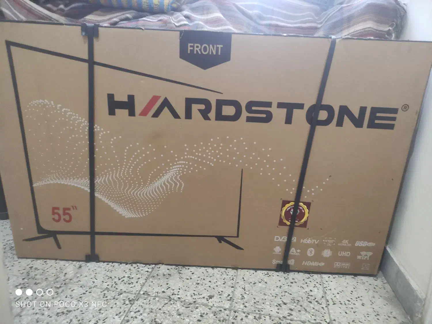 تلویزیون هاردستون 55اینچ قسطی و چکی|تلویزیون و پروژکتور|مشهد, آبکوه|دیوار