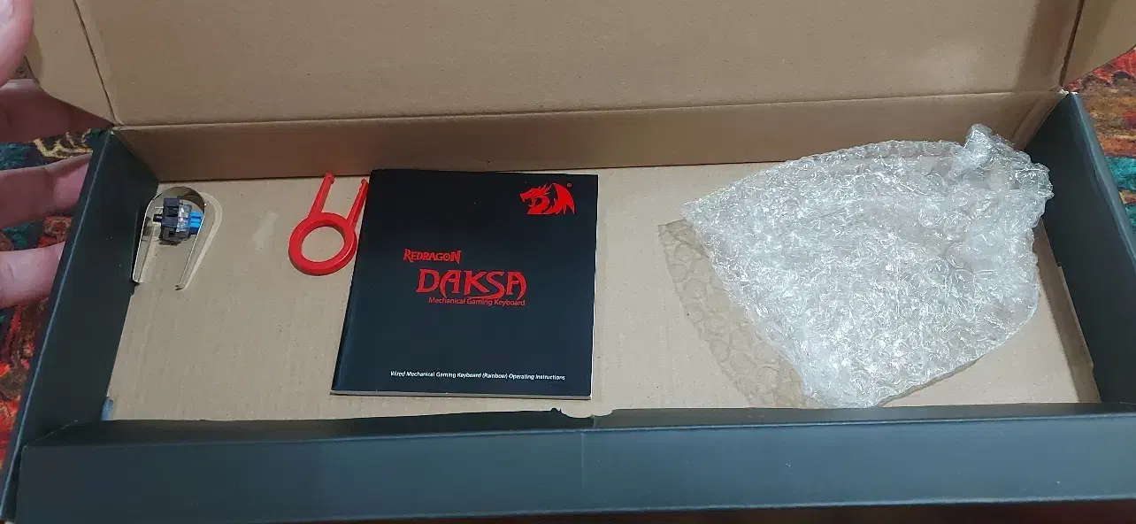 کیبورد گیمینگ مکانیکال رد راگون  Red Ragon k576r|کنسول، بازی ویدئویی و آنلاین|اهواز, زیتون کارمندی|دیوار