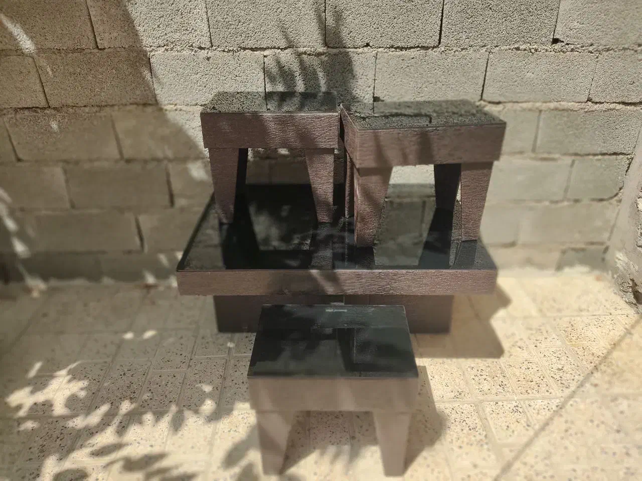 جلومبلی شیشه ای|مبلمان خانگی و میز عسلی|بانه, |دیوار