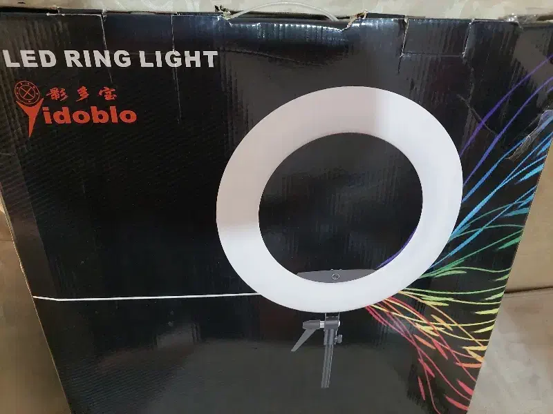 رینگ لایت مدل QS-480E|دوربین عکاسی و فیلم‌برداری|تهران, والفجر (افسریه)|دیوار