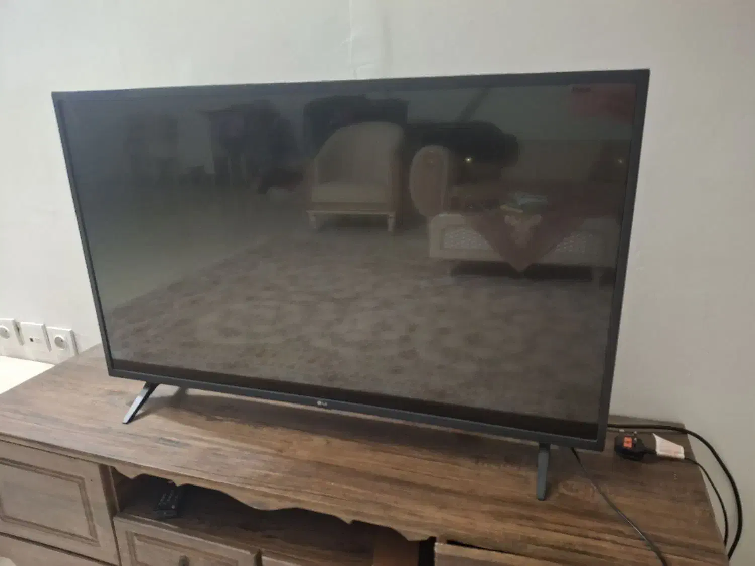 تلوزیون ال جی 43هوشمند پنل شکسته|تلویزیون و پروژکتور|کرج, حسن آباد|دیوار