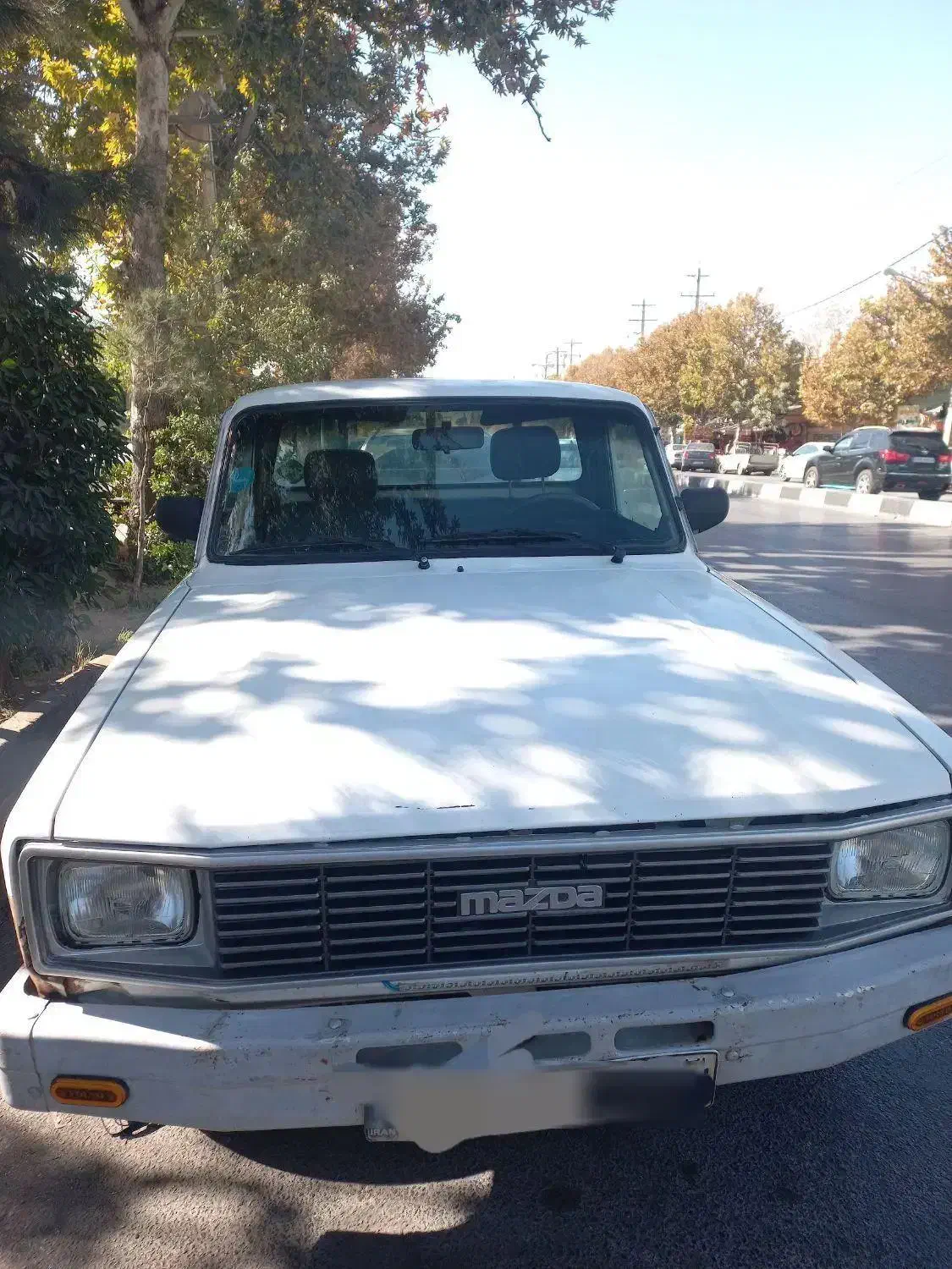 وانت مزداB2000 تک کابین دوگانه رنگ سفید مدل ۹۱|خودرو سواری و وانت|زرقان, |دیوار