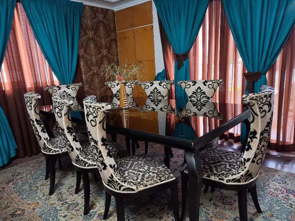 میز ناهار خوری|میز و صندلی غذاخوری|کیش, |دیوار