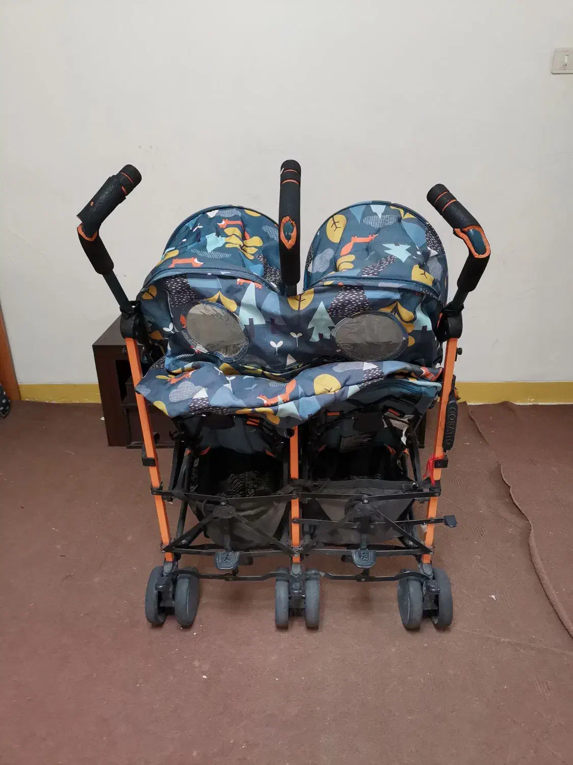 کالسکه دوقلو کوزاتو|کالسکه و لوازم جانبی|قم, شهرک مهدیه|دیوار