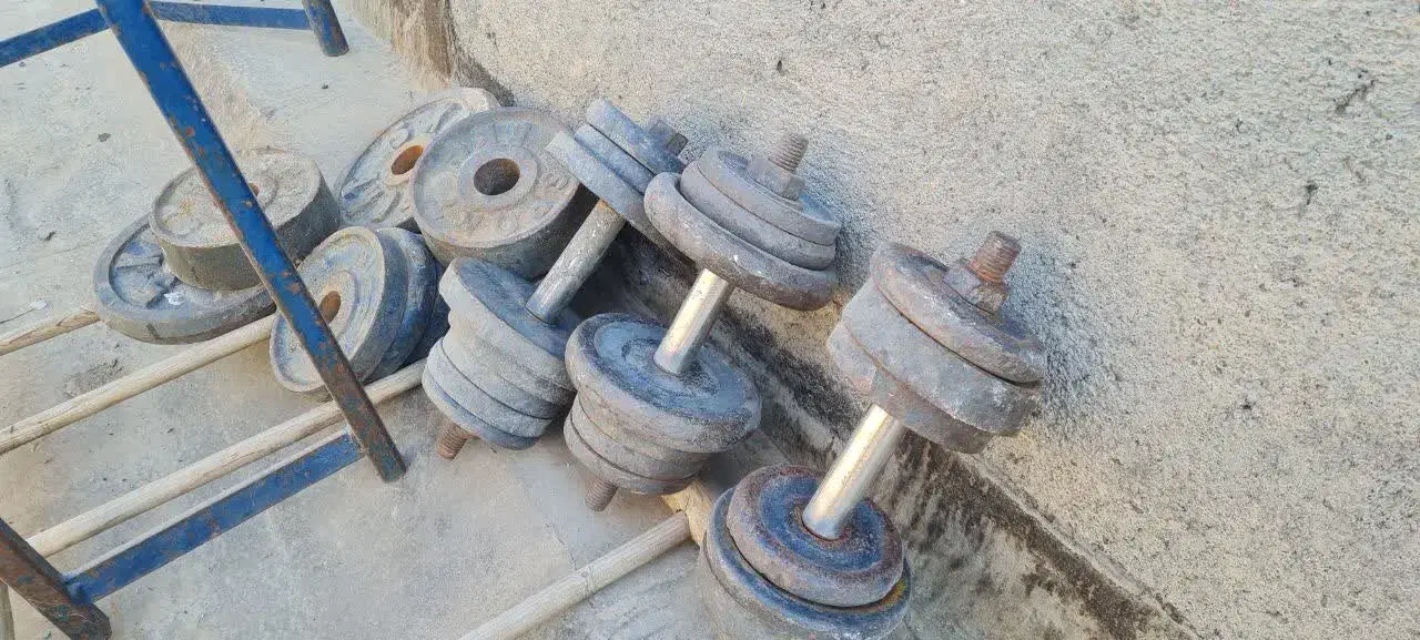 میز پرس .دمبل .هارتل .تور والیبال|تجهیزات ورزشی|مشهد, جانباز|دیوار