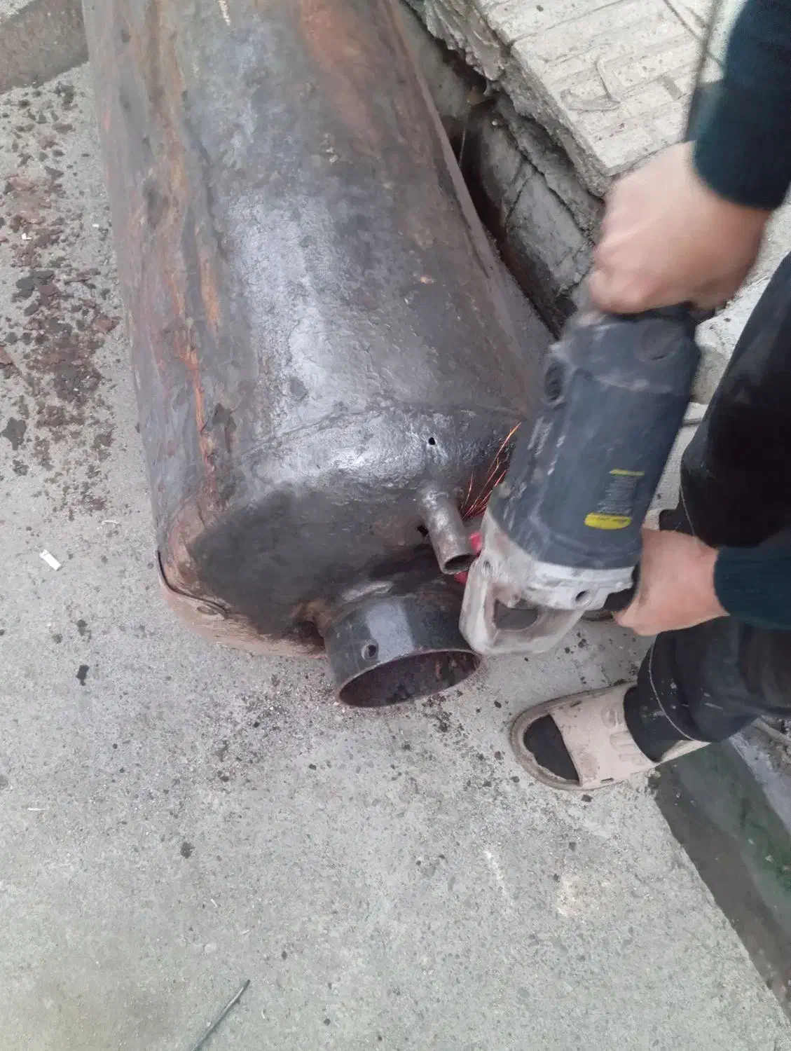 جوشکاری و تعمیر آبگرم کن زمینی|آبگرمکن، پکیج، شوفاژ|قرچک, مهدیه|دیوار