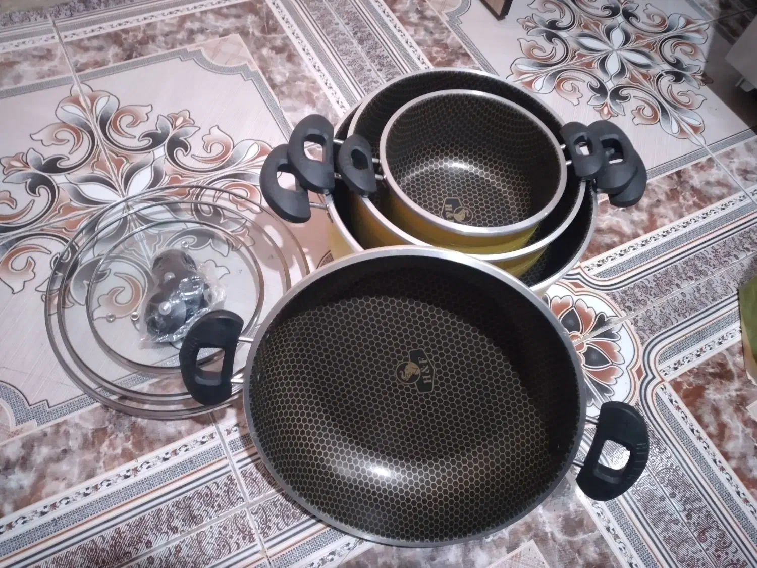 سرویس قابلمه تفلن نو نو|ظروف پختوپز|فشاپویه, |دیوار