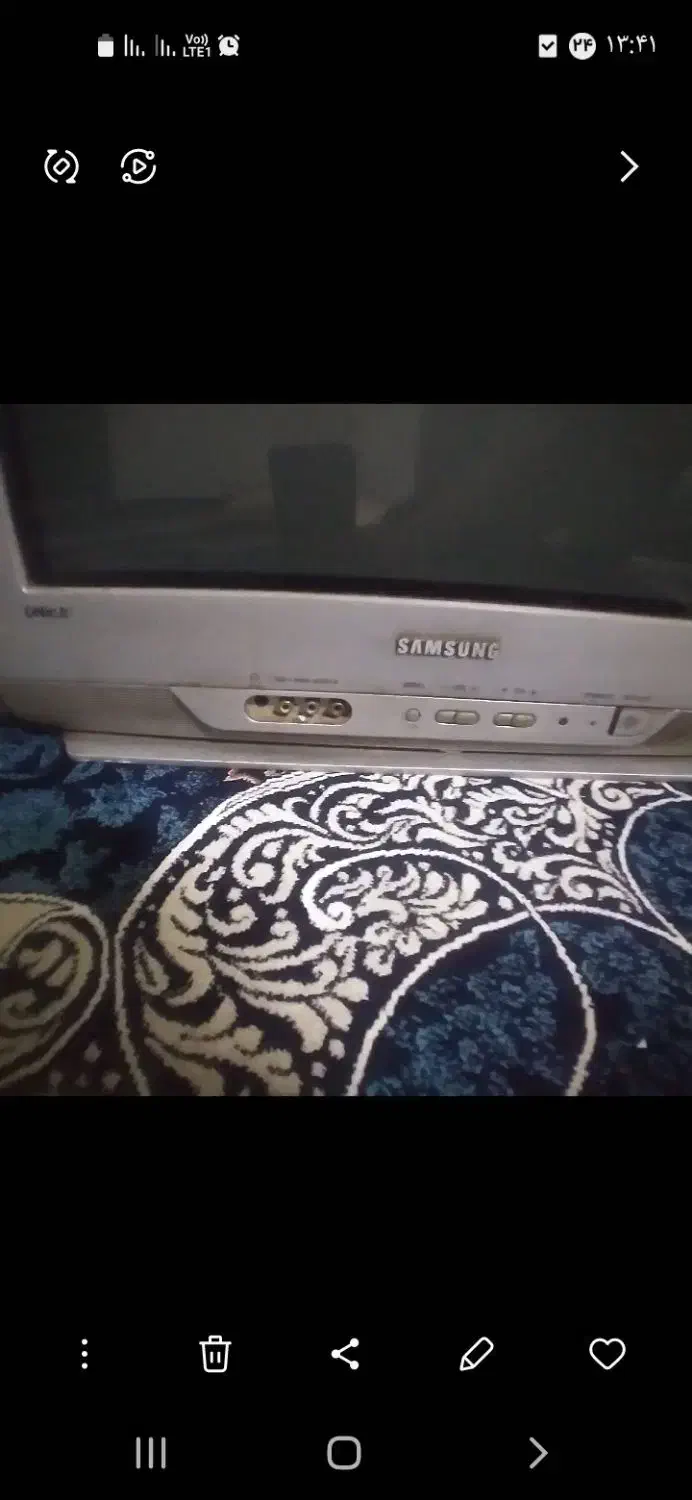 تلویزیون 21سامسونگ 500هزار|تلویزیون و پروژکتور|نورآباد, |دیوار