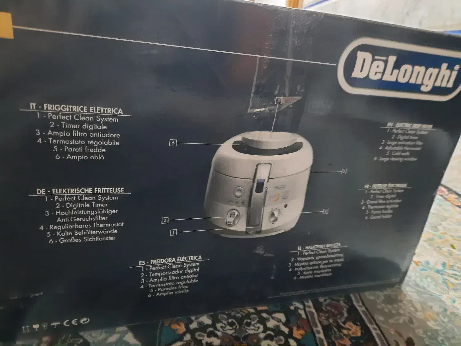 سرخ کن با روغن ،،دلونگی فوری|اجاق گاز و لوازم برقی پخت‌وپز|بابل, |دیوار