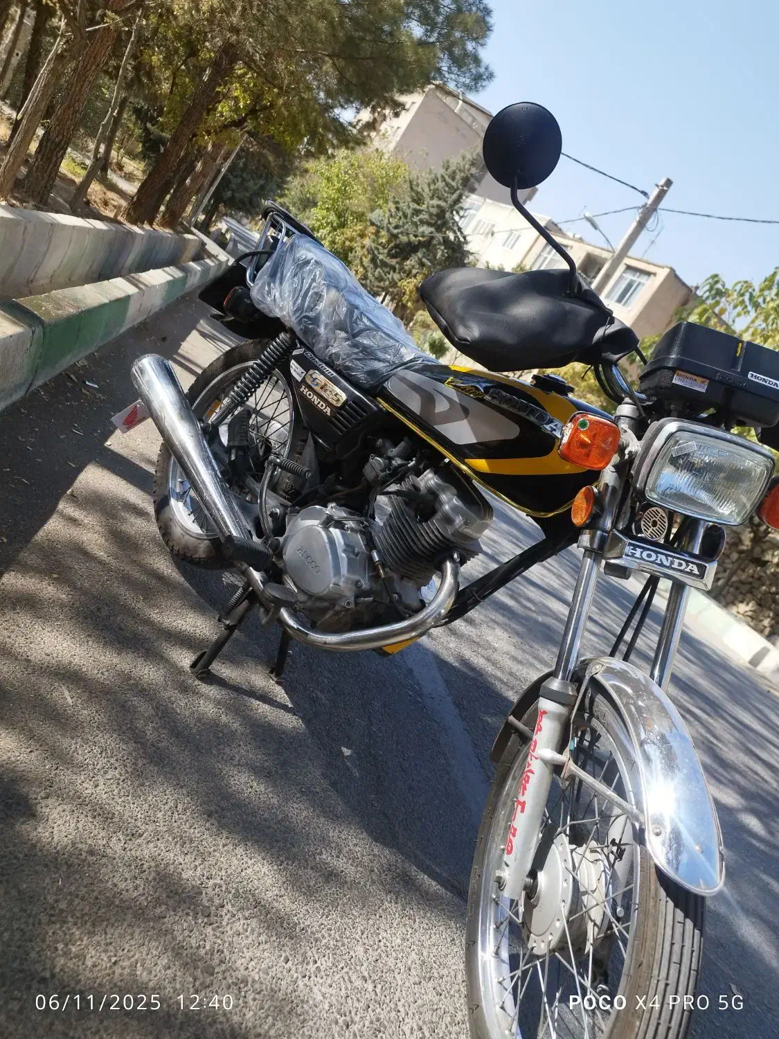 هندا 125لیفان مدل 89 درحد صفر|موتورسیکلت|رودهن, |دیوار