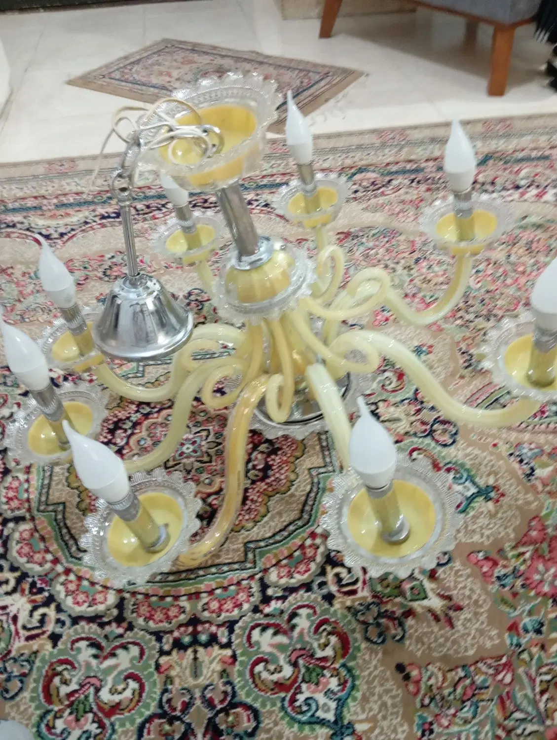 لوستر|لوستر و چراغ آویز|گرگان, |دیوار