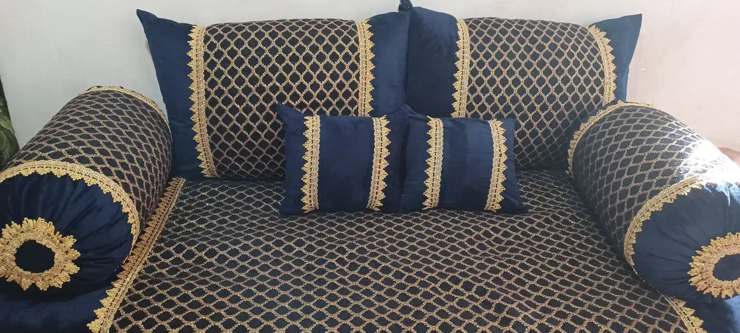 ست شاه نشین مخمل|پشتی|قزوین, |دیوار