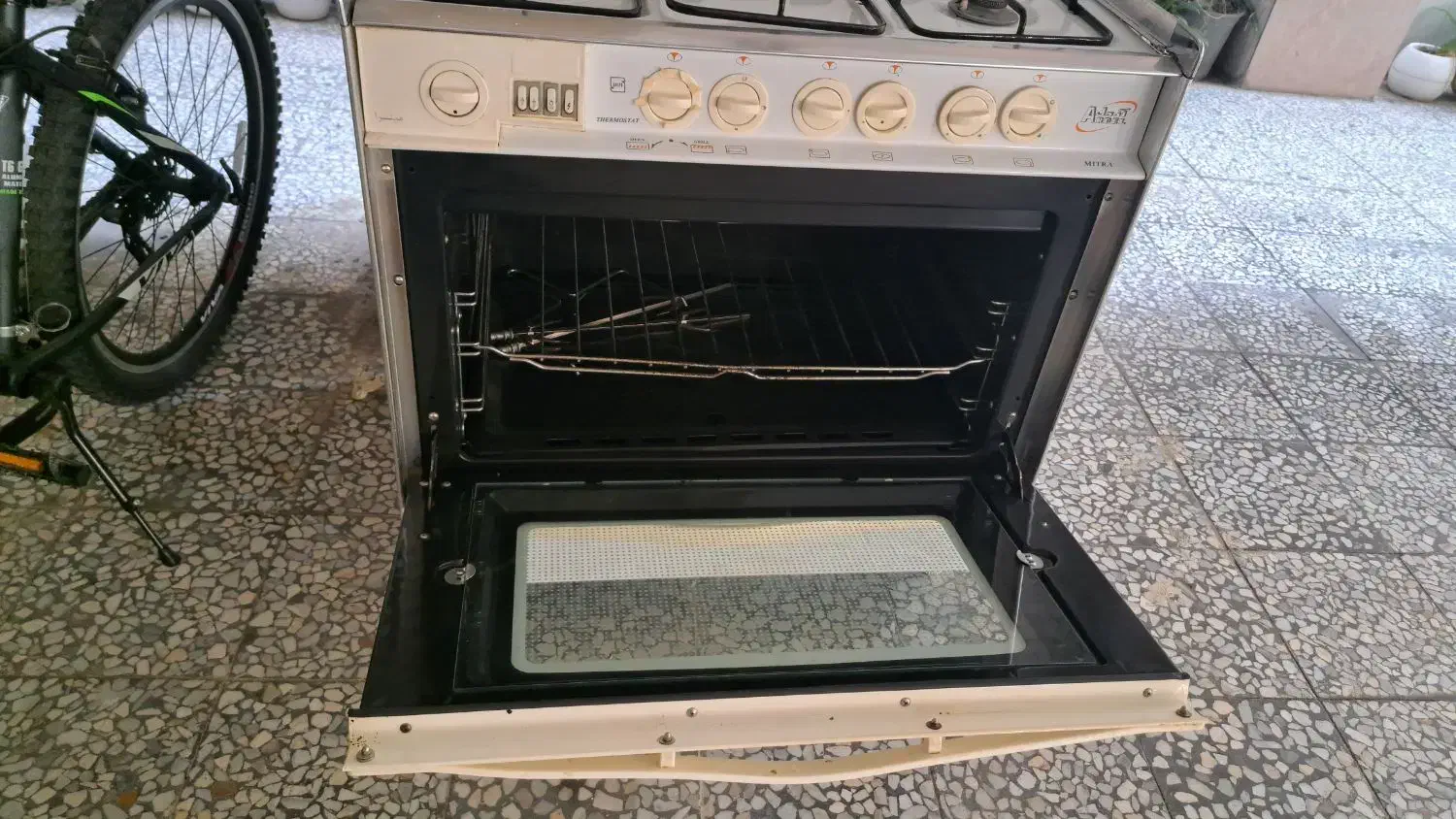 فروش فرگاز آردل ۵ شعله کاملا سالم|اجاق گاز و لوازم برقی پختوپز|قائمشهر, |دیوار