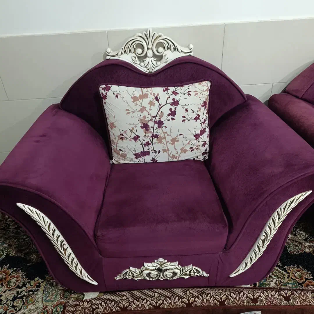 فروش فوری مبل ۱۱ نفره، ویترین و میز|مبلمان خانگی و میز عسلی|آباده, |دیوار