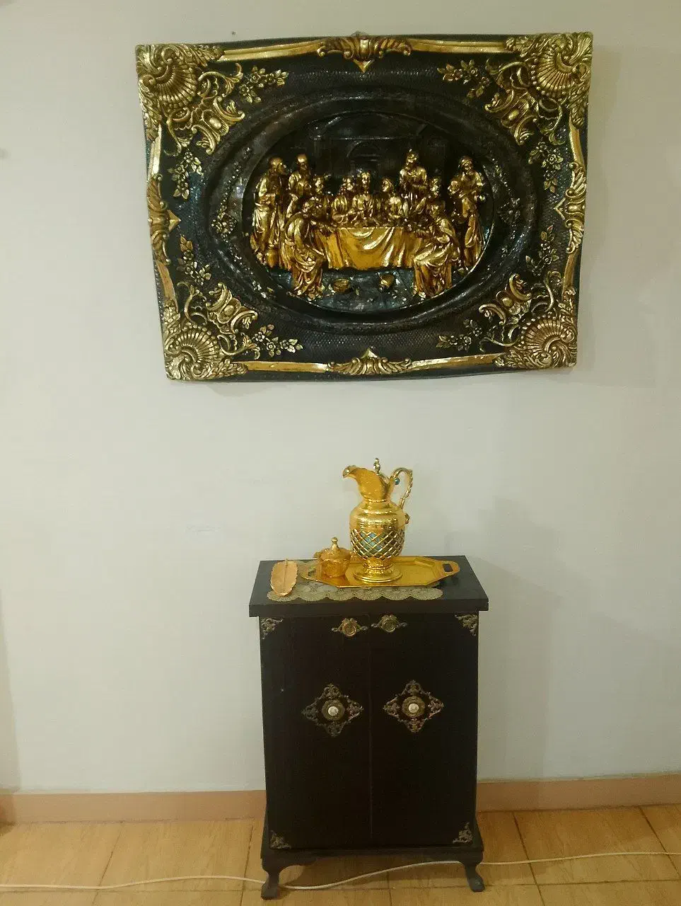 دکوراسیون مبل لاکچری بوفه اینه کنسول تابلو|بوفه، ویترین، کنسول|اهواز, فرهنگ شهر|دیوار