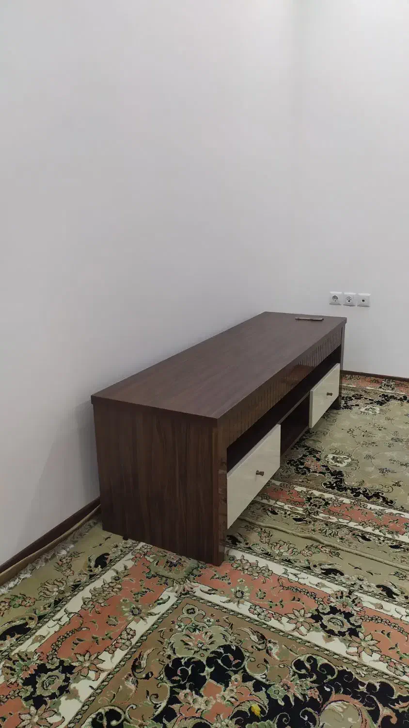 میز تلویزیون چوبی راش درجه یک|میز تلویزیون|قم, باجک یک|دیوار