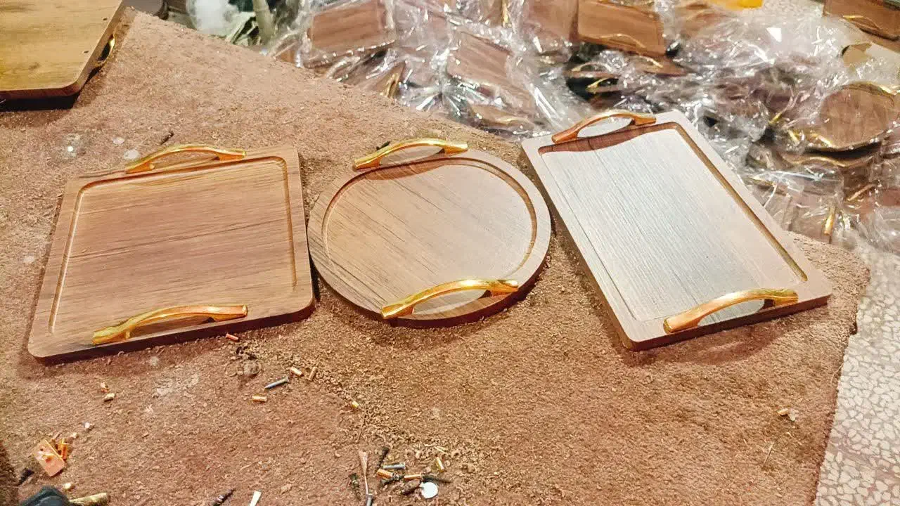 تولید زیرلیوانی پلای وود|ظروف سرو و پذیرایی|فشاپویه, |دیوار