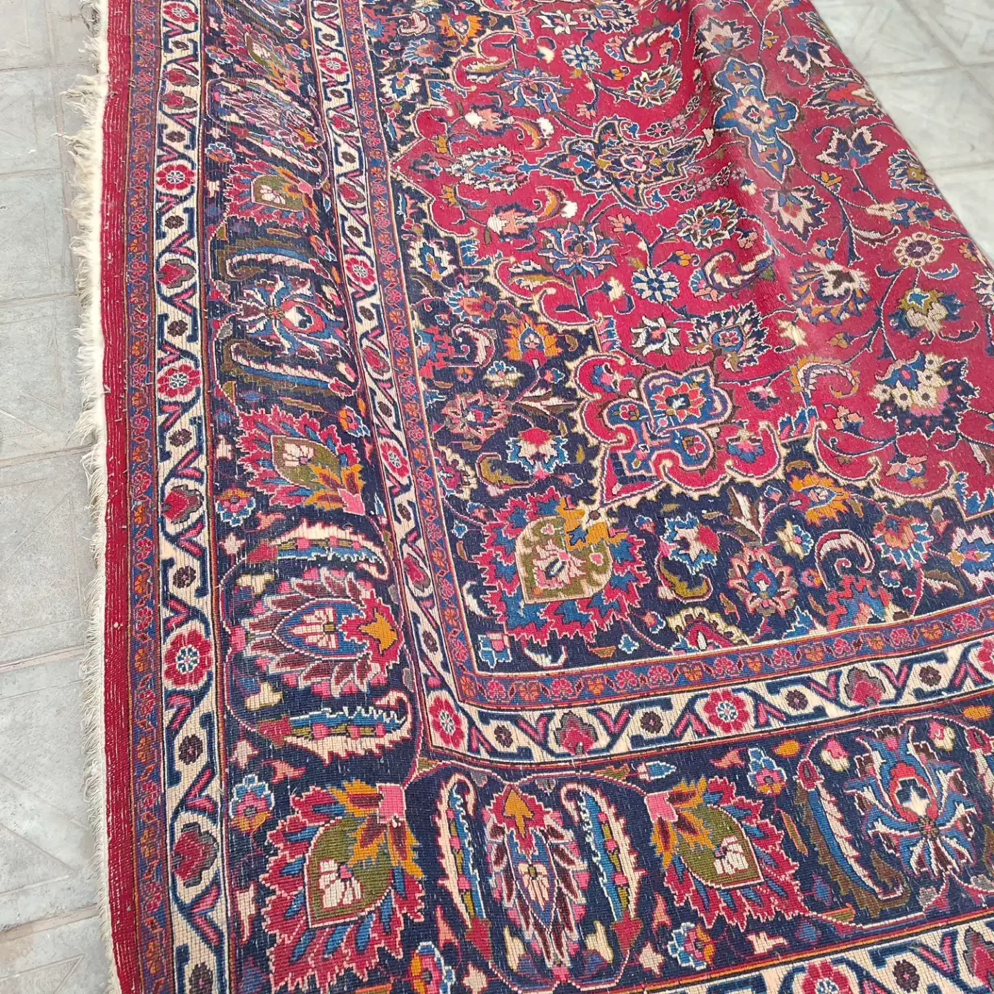 دو عدد قالی دستباف|فرش|کرمان, |دیوار