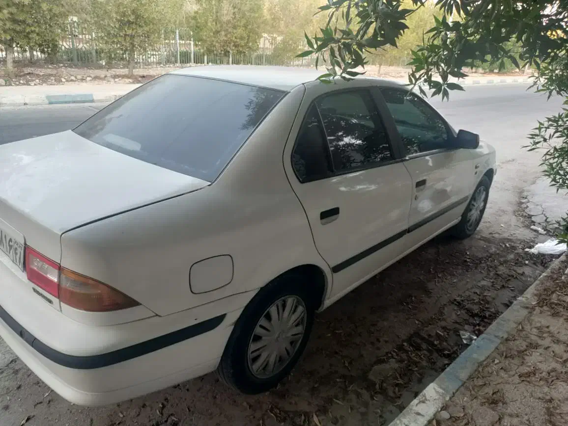 سمند ef7 سفید مدل ۹۶|خودرو سواری و وانت|عسلویه, |دیوار