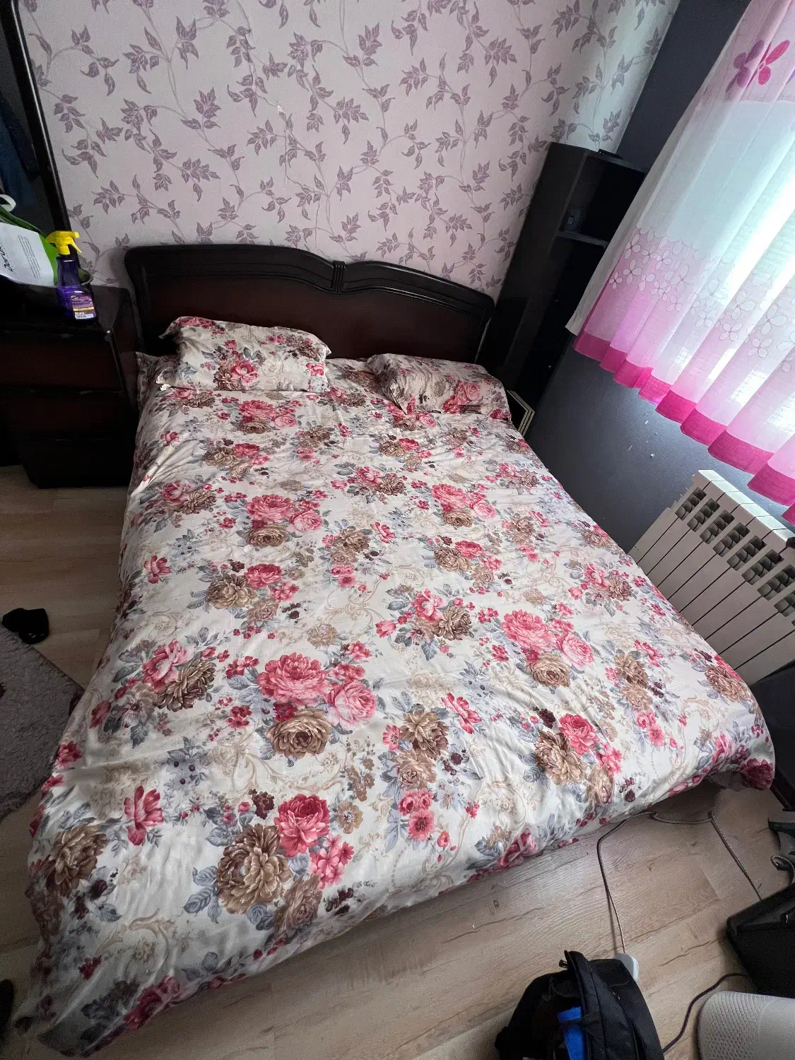 تخت تمام چوب بدون تشک|تخت و سرویس خواب|تهران, کرمان|دیوار