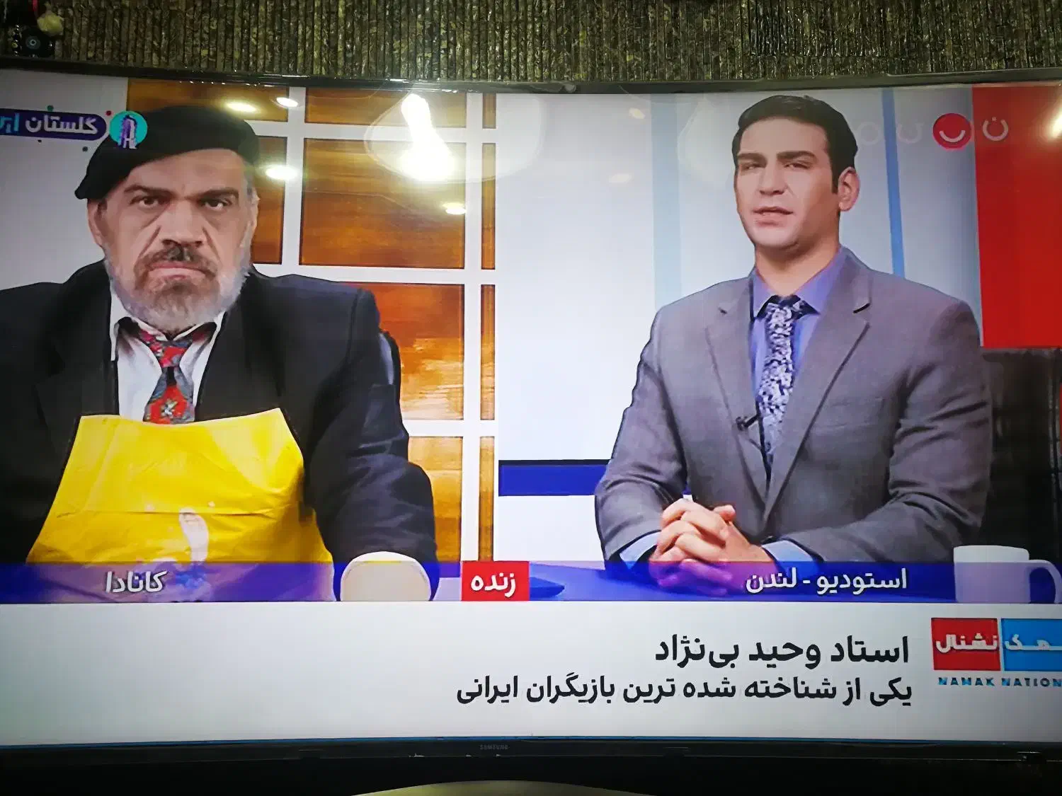 تلویزیون 46 اینچ سامسونگ اصل کره|تلویزیون و پروژکتور|خرم‌آباد, |دیوار