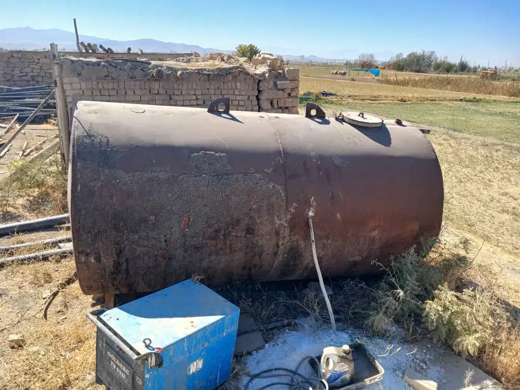 تانکر گازوئیل|مصالح و تجهیزات ساختمان|کبودرآهنگ, |دیوار