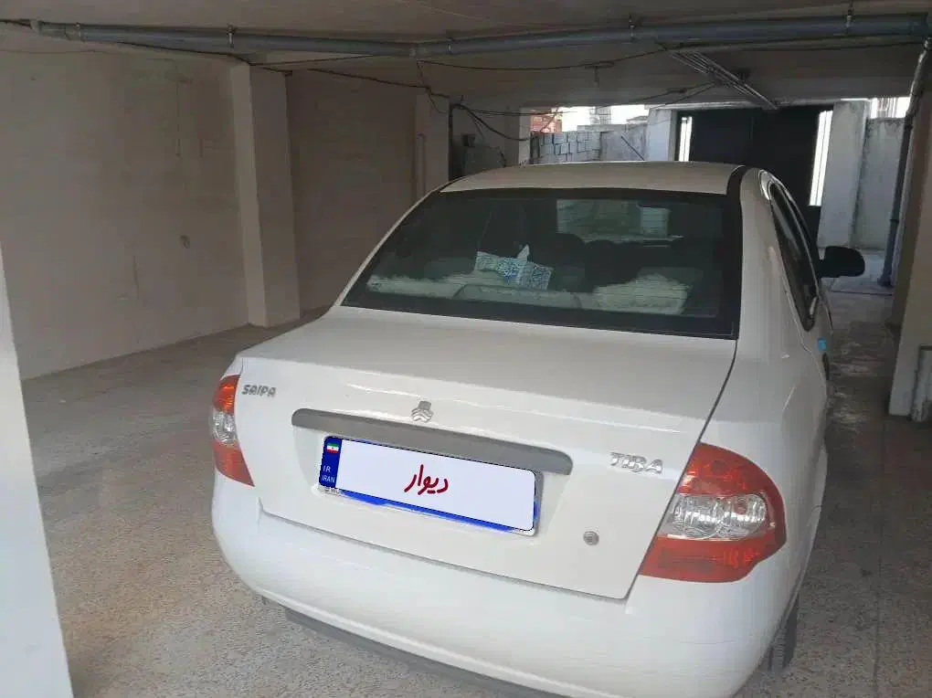 تیبا سفید مدل ۴۰۱|خودرو سواری و وانت|آستارا, |دیوار