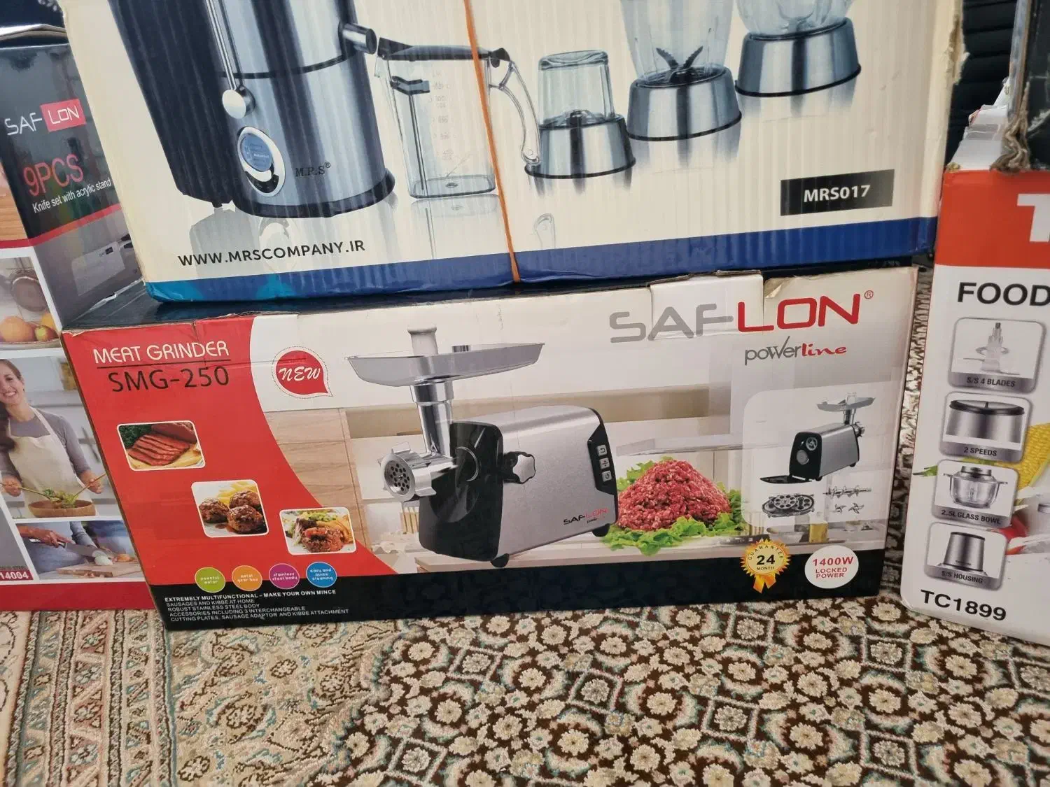 چرخ گوشت سافلون نو تمام استیل|خردکن، آسیاب، غذاساز|رشت, رودبارتان|دیوار