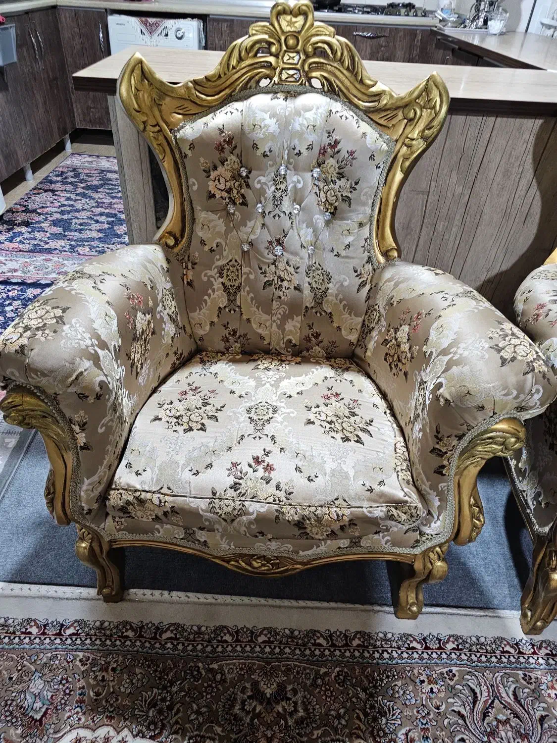 مبل سلطنتی|مبلمان خانگی و میز عسلی|نشتارود, |دیوار