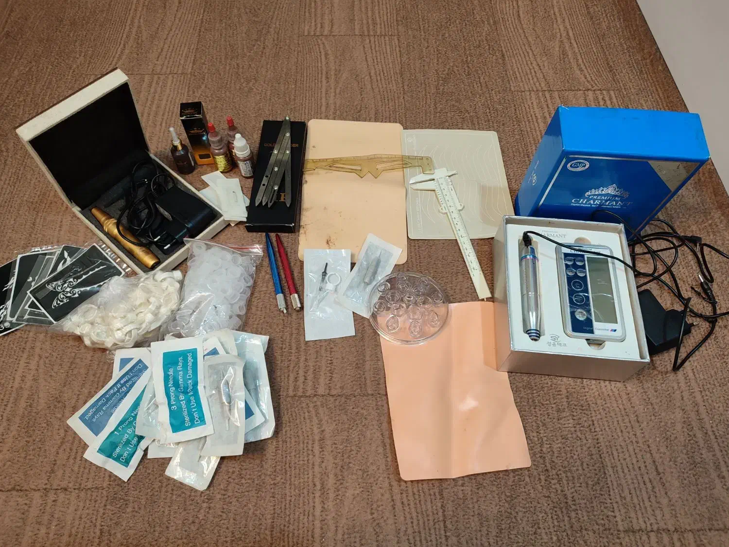 لوازم تاتو صورت در حد نو|آرایشی، بهداشتی، درمانی|تهران, قصر فیروزه ۲|دیوار