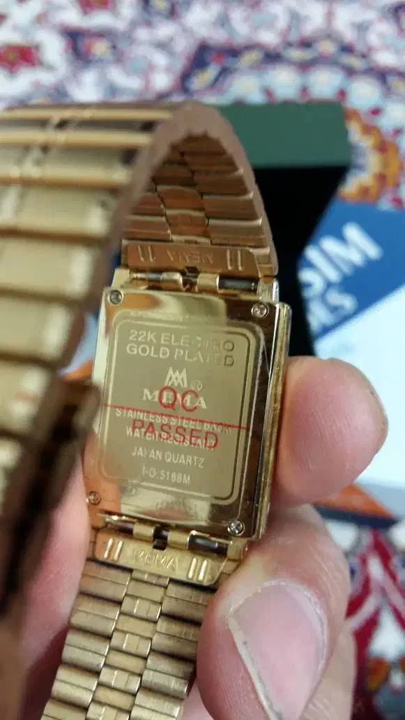 ساعت جفت طلایی اکبند موتور ژاپن|ساعت|تهران, شادمان|دیوار