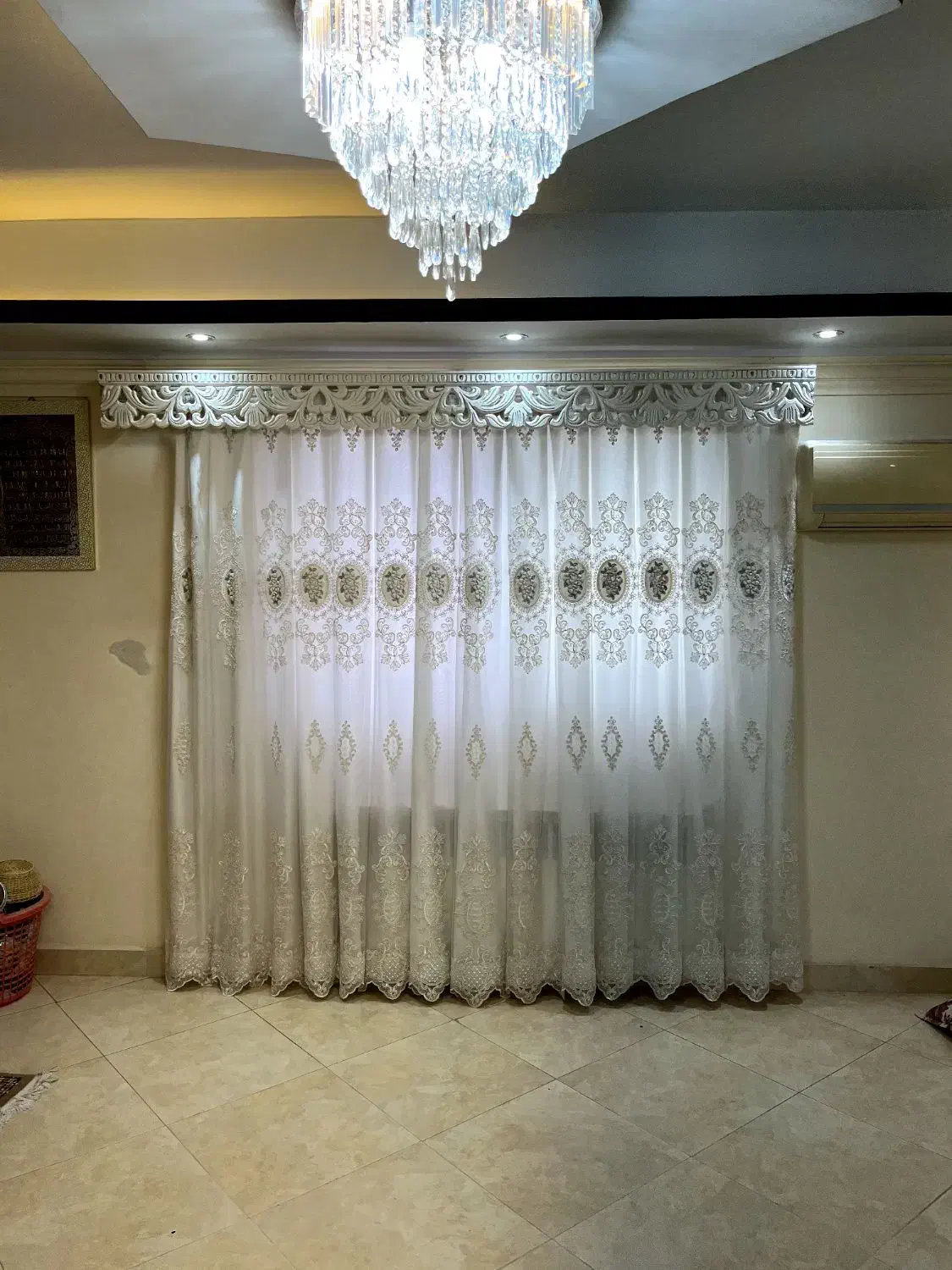 پرده پذیرایی|پرده، رانر، رومیزی|فومن, |دیوار