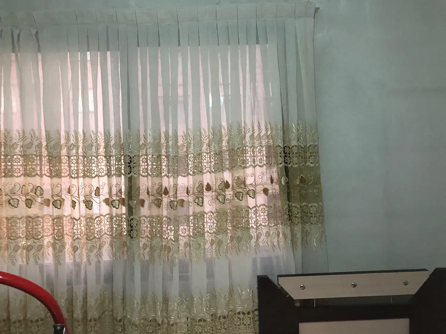 پرده گیپور سه عدد|پرده، رانر، رومیزی|تهران, دریان‌نو|دیوار