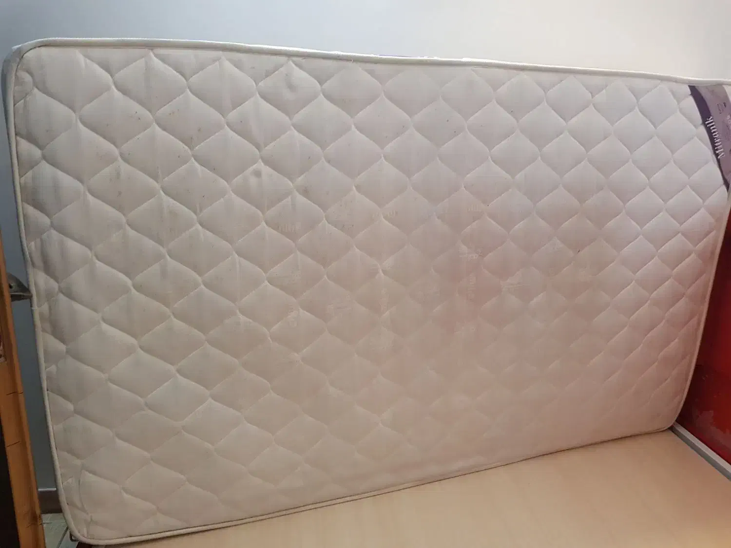 تشک فنری پرنیا ۲۰۰در ۱۲۰ تمیز|تشک تختخواب|لاهیجان, گلستان|دیوار