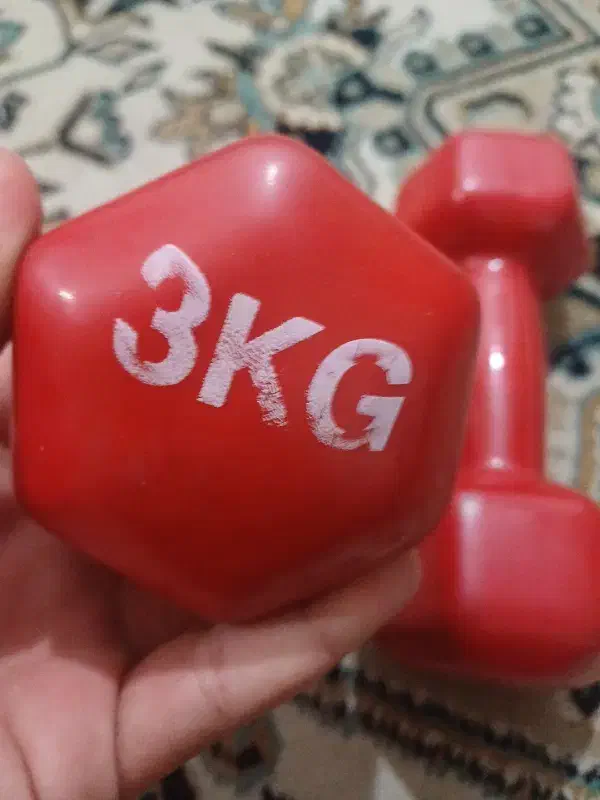 دمبل 3 کیلو|تجهیزات ورزشی|ساری, |دیوار