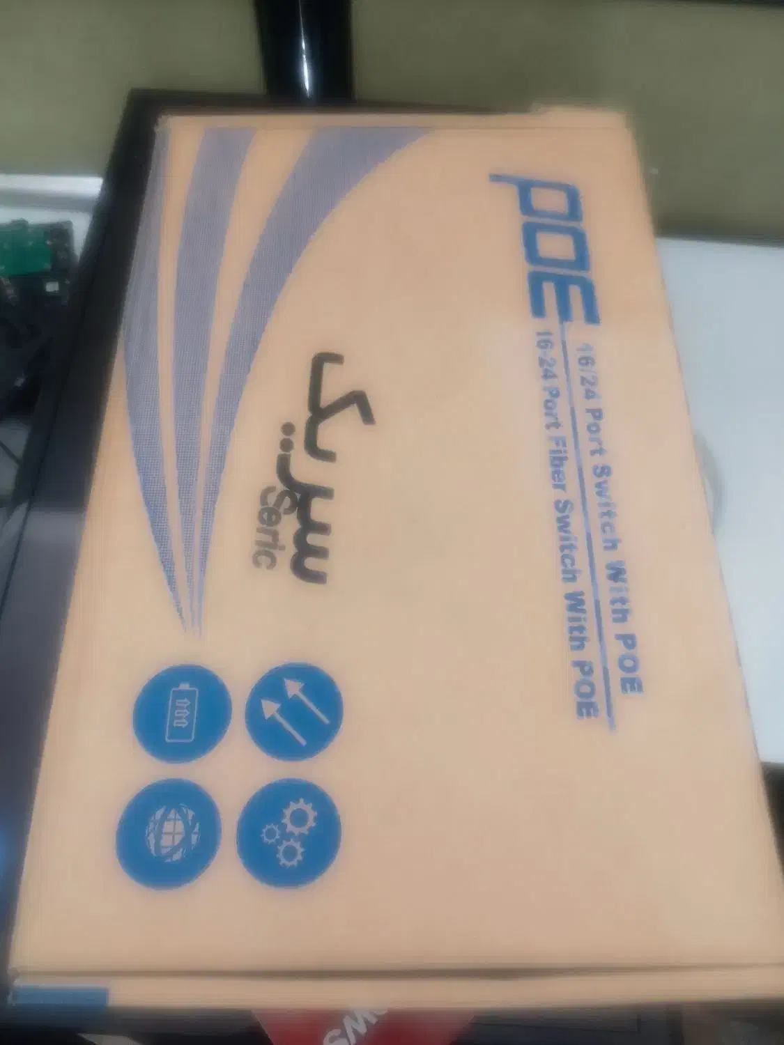 سوئیچ poe 24 port|مودم و تجهیزات شبکه|شیراز, گلکوب|دیوار