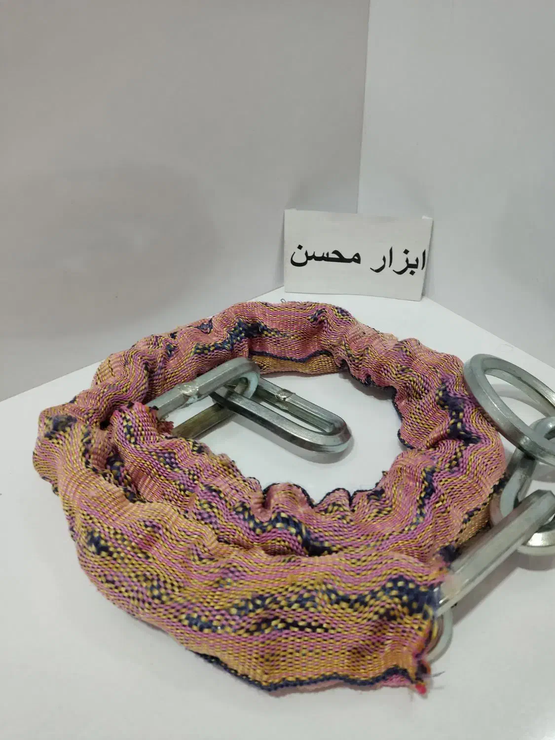 زنجیر تمام فولاد روکشدار قفل ماشین موتور ، نو|قطعات یدکی و لوازم جانبی|سبزوار, هویزه|دیوار
