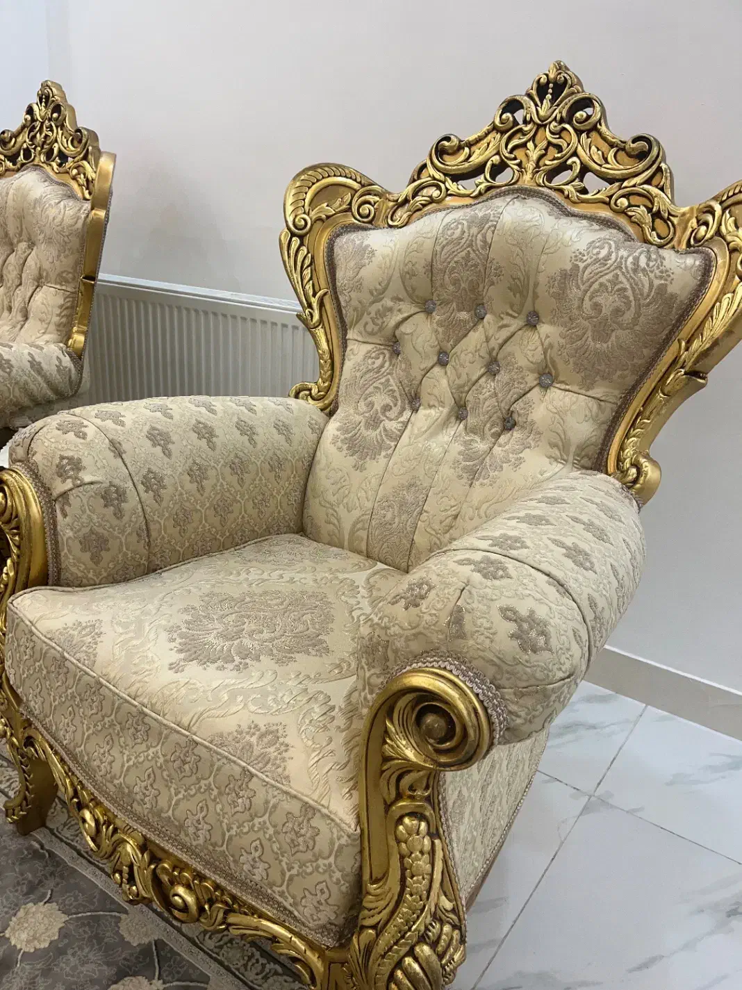 مبل استیل ۹نفره درحدنو|مبلمان خانگی و میز عسلی|گرگان, |دیوار