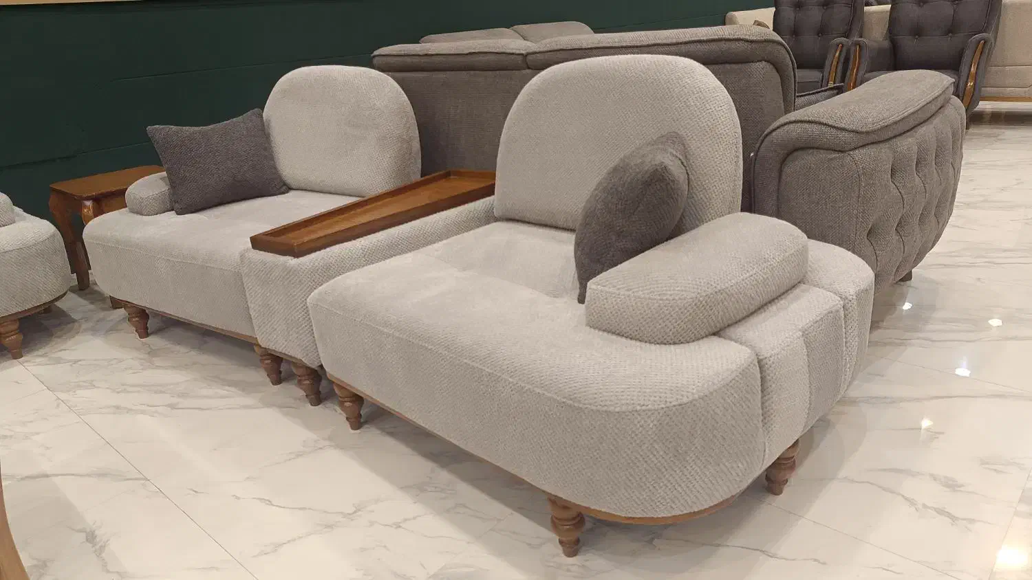 تولیدی مبل راحتی مینی‌مال  از دم قسط 40 ماهه|مبلمان خانگی و میز عسلی|مشهد, گرجی علیا|دیوار