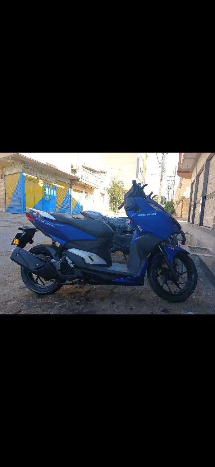موتور کلیک ۱۷۰ در حد صفر معاوضه با ماشین هم قیمت|موتورسیکلت|اهواز, گلستان|دیوار