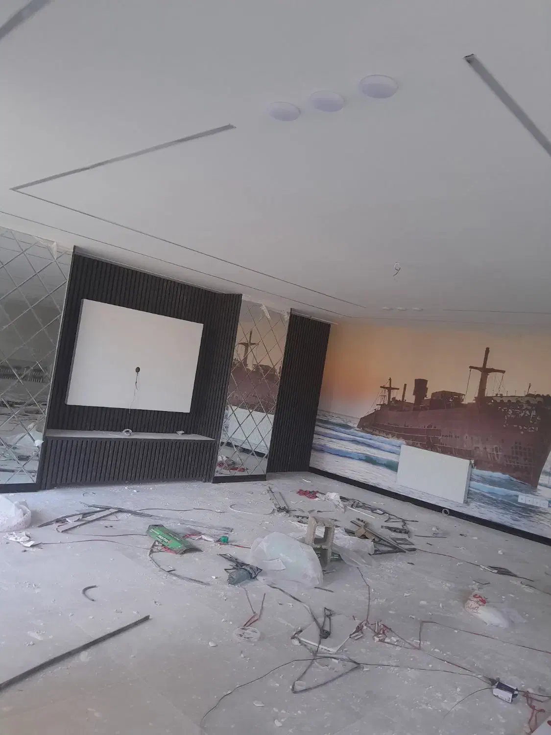 نقاشی کناف|خدمات پیشه و مهارت|شیراز, معالی‌آباد|دیوار