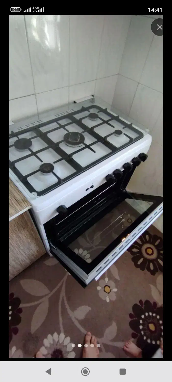 گاز پنج شعله فردار|اجاق گاز و لوازم برقی پخت‌وپز|مریوان, |دیوار