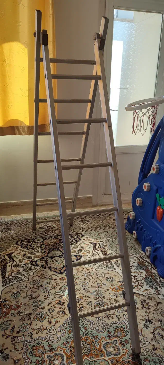 نردبان مخابراتی سیزده پله سه حالته|ابزارآلات|گرگان, |دیوار