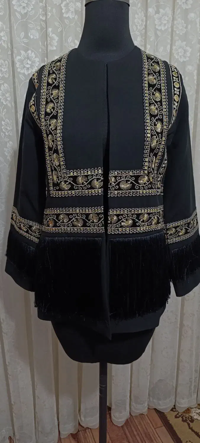 مانتو مجلسی سایز ۴۴|لباس|تویسرکان, |دیوار