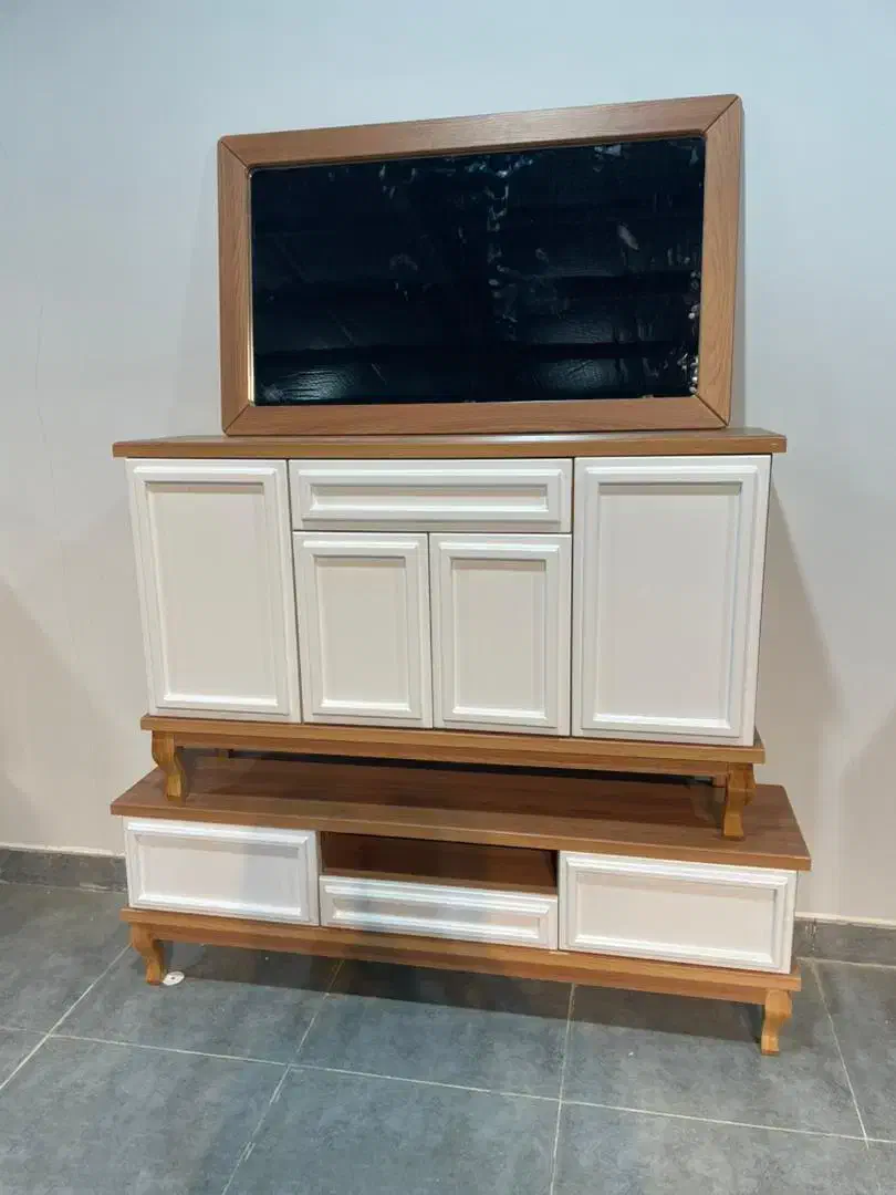 اینه کنسول دورنگ|بوفه، ویترین، کنسول|رشت, یخسازی|دیوار