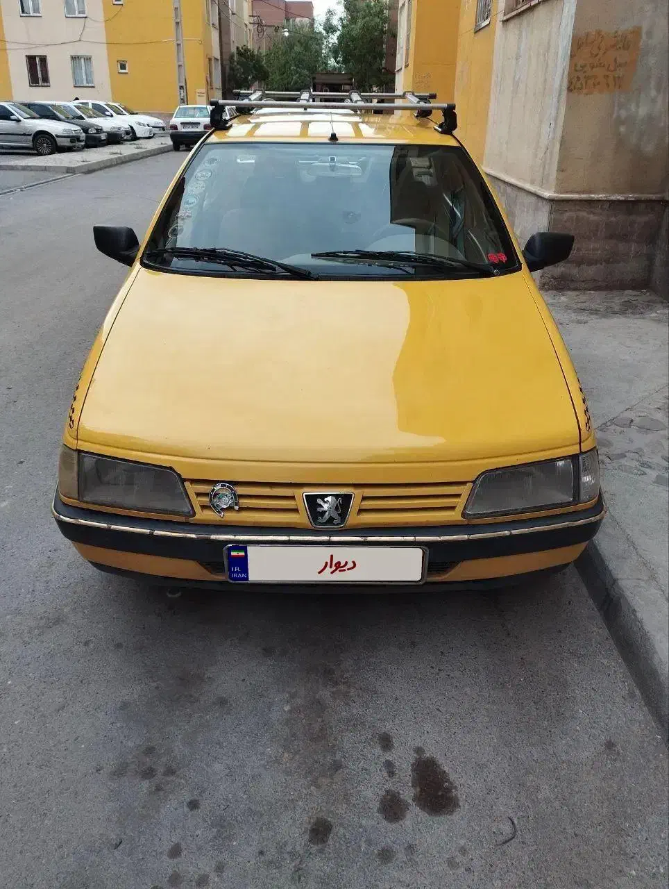 پژو 405تاکسی مدل۹۶ (پژو تاکسی)با خط کد ۱|خودرو سواری و وانت|کرج, ساسانی (قلمستان)|دیوار