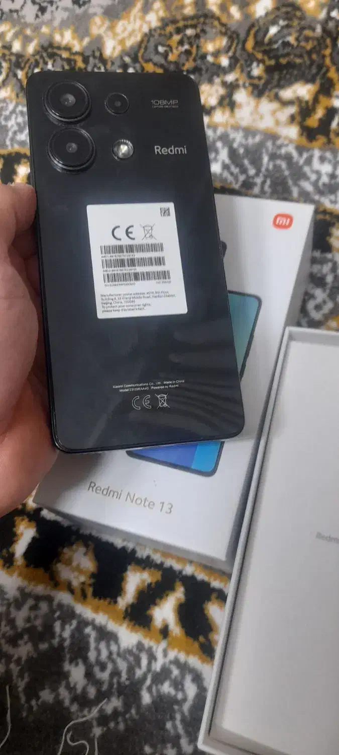 نوت 13 شیائمی حافظه ۲۵۶ رام ۸|موبایل|قرچک, مهدیه|دیوار