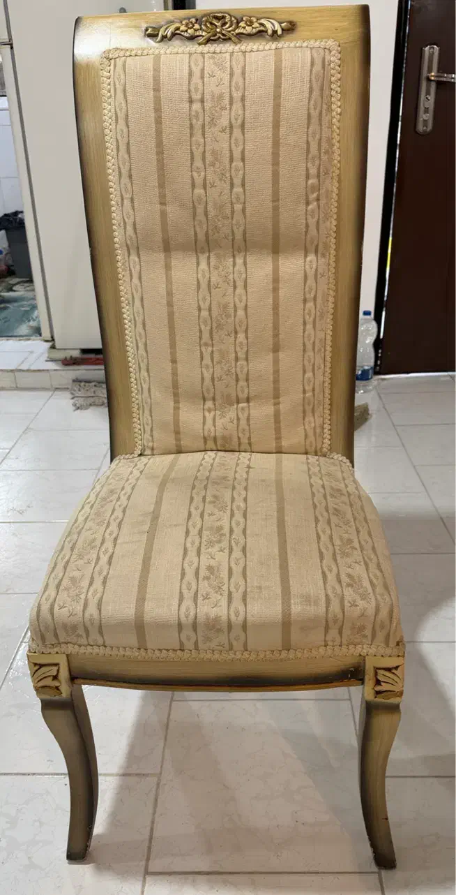 مبلمان میز ناهار خوری استیل ۸ نفر با کاور پارچه ای|مبلمان خانگی و میز عسلی|بندر انزلی, لیچارگی حسن رود|دیوار